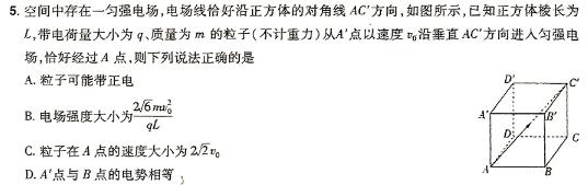 [今日更新]河北省2024年九年级4月模拟(四).物理试卷答案