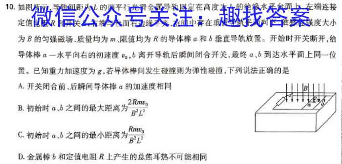 山东省2023级高一上学期校际联合考试(2024.01)物理`