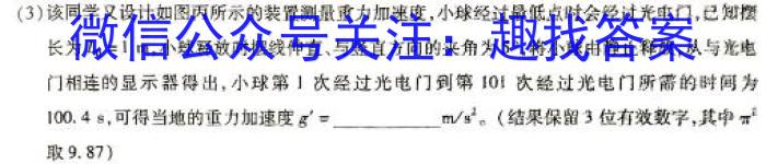 2024年陕西省初中学业水平考试全真模拟卷（四）物理