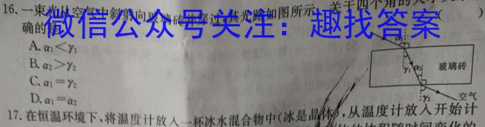 江西省重点中学盟校2024届高三第一次联考物理