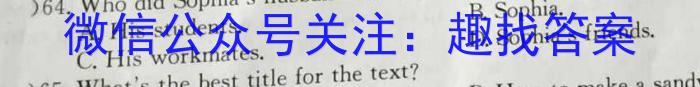 2024年普通高等学校招生全国统一考试仿真模拟卷(T8联盟)(八)英语