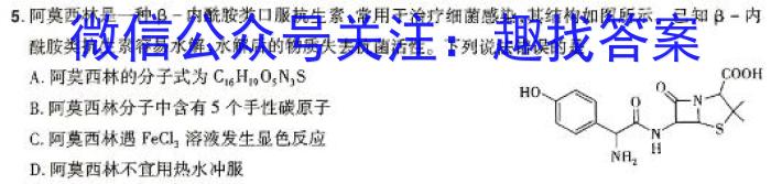 江西省永修县2023-2024学年度下学期七年级期中考试化学