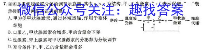 陕西省汉中市南郑区2023-2024学年度八年级第一学期期末检测考试(卷)英语