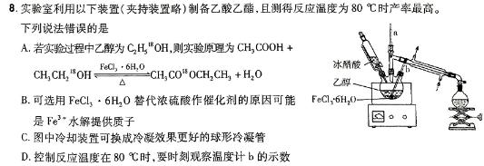 【热荐】江西省2024届九年级《学业测评》分段训练（六）化学
