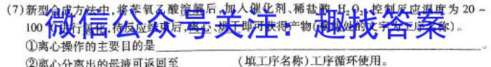 q晋文源·山西省2023-2024学年第一学期九年级期末考试化学