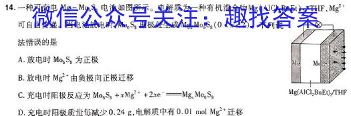 2024年四川省大数据精准教学联盟2021级高三第二次统一监测(2024.5)数学