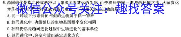 河北省2023-2024学年高一(下)第一次月考(24-376A)数学h