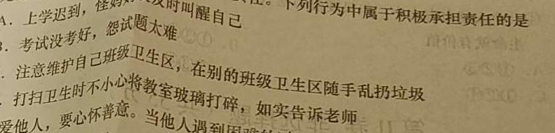 2024届普通高等学校招生全国统一考试·猜题金卷(二)2思想政治部分