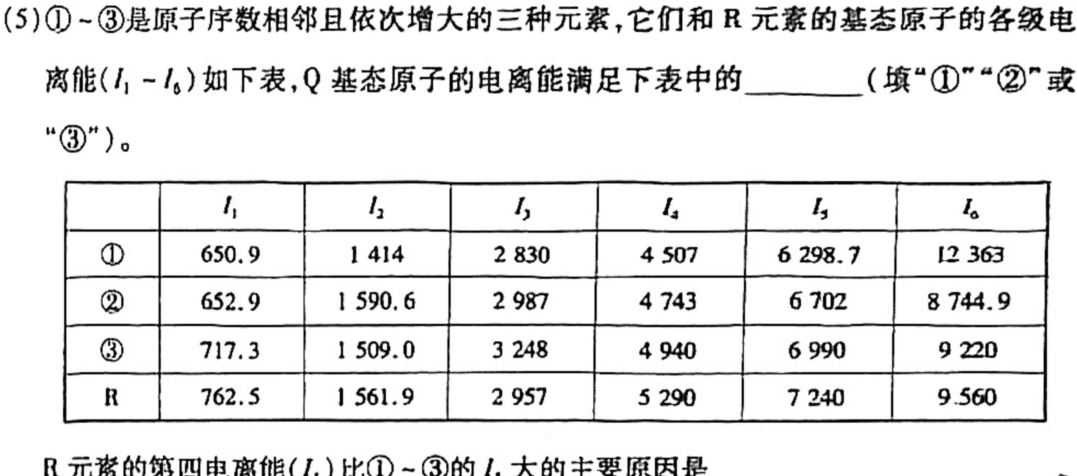 【热荐】郴州市2023年下学期高二年级期末教学质量监测化学