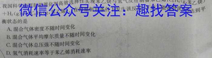 3安徽省2023-2024学年度八年级阶段诊断[PGZX F-AH(四)]化学试题