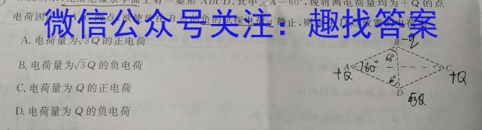 江西省2023-2024学年第二学期高二年级下学期期末联考物理试卷答案