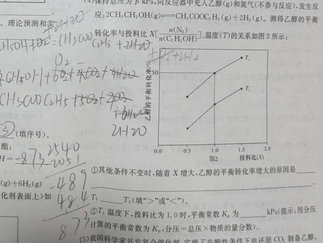 【热荐】河北省邯郸市2023-2024学年第一学期九年级期末质量监测化学