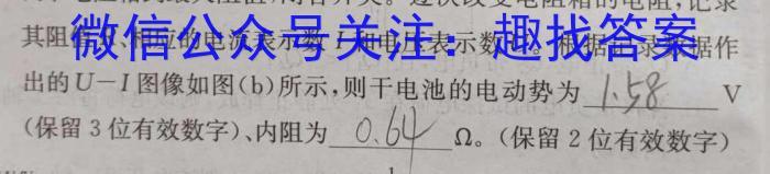 青桐鸣·濮阳市普通高中2023-2024学年高一下学期期中考试物理试卷答案