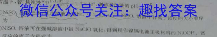 安徽省县中联盟2023-2024学年第二学期高一下学期5月联考数学