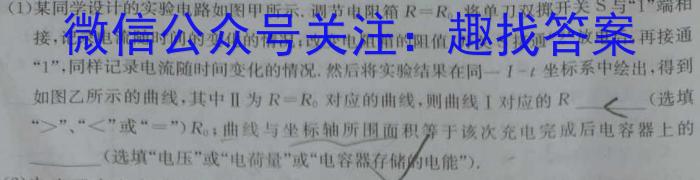 2024年河北省初中毕业生升学文化课模拟考试（2024.6）物理试题答案