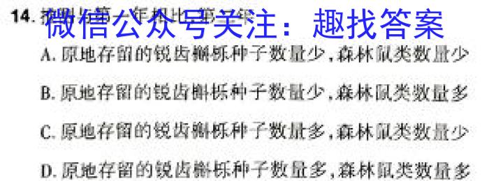 2025年普通高等学校招生全国统一考试模拟金卷(四)4地理试卷答案