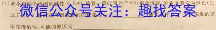 贵州省遵义市2023-2024学年度第二学期七年级学业水平监测化学