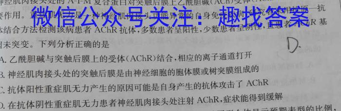 河北省邯郸市2024届高三年级第四次调研监测(24-385C)英语