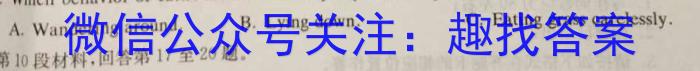 2024年普通高等学校招生全国统一考试压轴卷(T8联盟)(二)2英语试卷答案