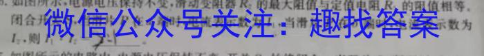 山西省太原市2024届九年级上学期期末考试物理试卷答案