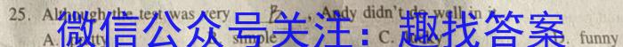 陕西省2023-2024学年度安康市高二年级期末质量联考(三个黑三角)英语试卷答案