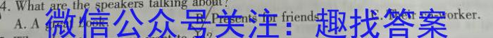 2023~2024学年第二学期安徽县中联盟高一3月联考(4331A)英语试卷答案