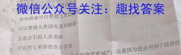 河北省2023~2024学年高二第二学期一调考试(24488B)数学试题数学