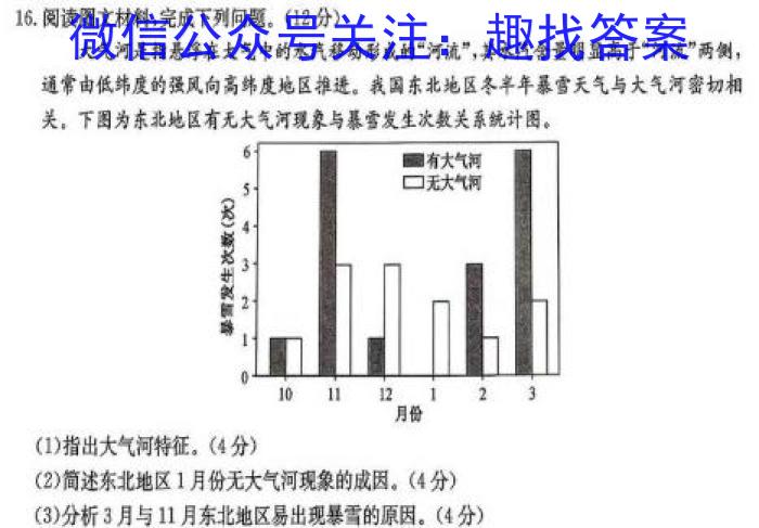 上进联考2023-2024学年南宁市高二年级下学期期末考试调研测试&政治