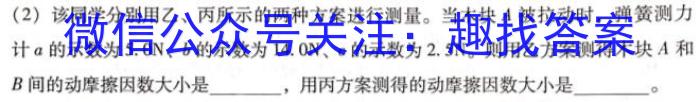 2023-2024学年河南省中招备考试卷(一)f物理