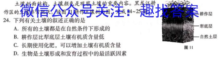 2024年银川一中、昆明一中高三联合考试二模(5月)地理试卷答案