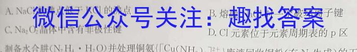 湖南省2024年春季九年级毕业会考模拟练习卷(五)化学