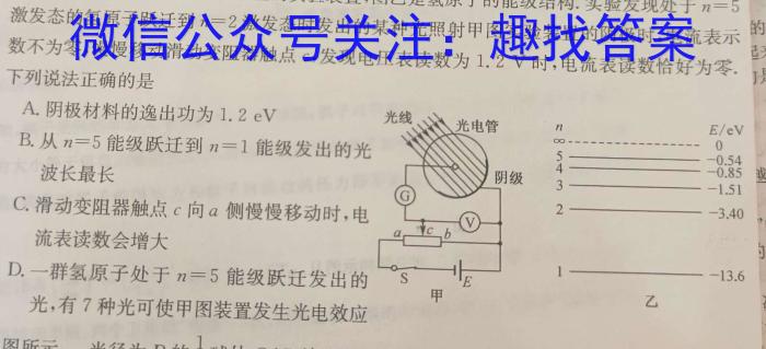 2024届广东省深圳市高三一模h物理