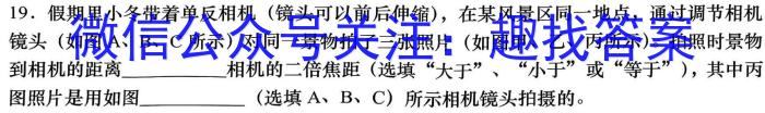 2024年哈三中高三年级下学期第一次模拟考试f物理