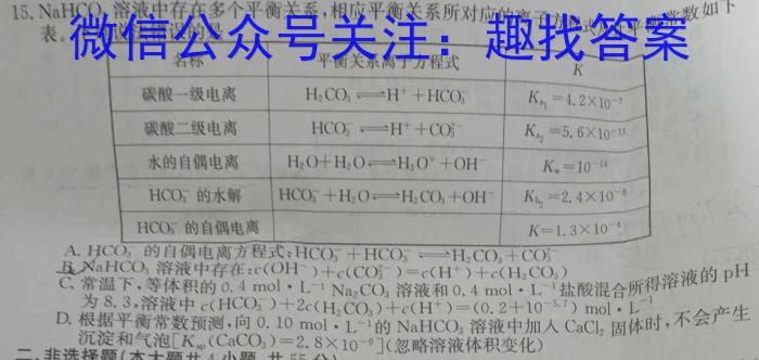 智想卓育·山西省2024年中考第四次模拟考试化学