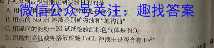 f安徽省蚌埠市2024届九年级上学期期末监测考试化学