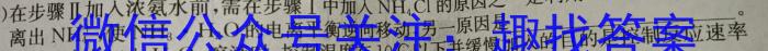 陕西省2024年普通高等学校招生全国统一考试模拟检测(二)数学