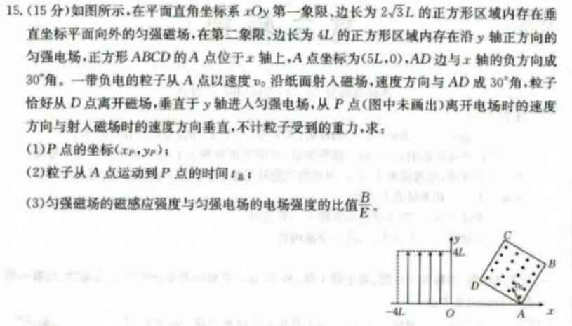 [今日更新]神州智达 2024高考临考信息卷(预测演练).物理试卷答案