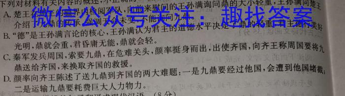 [渭南一模]陕西省渭南市2024届高三教学质量检测(Ⅰ)1/语文