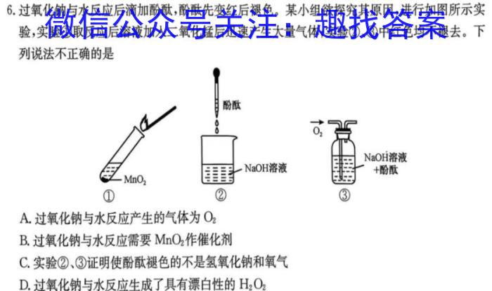 3广东省龙岗区2023-2024学年第一学期高一期末质量监测化学试题