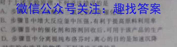 32024年邵阳市高二联考试题卷化学试题