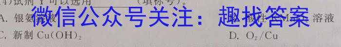 2024年甘肃省普通高中学业水平选择性考试冲刺压轴卷(二)化学