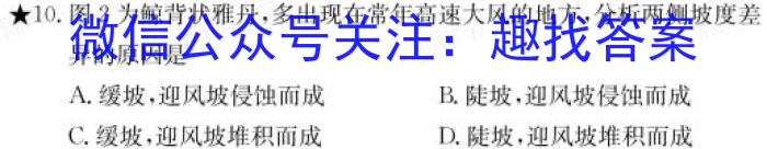 2024年泰安市高三三模考试地理试卷答案