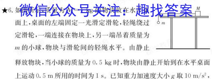 辽宁省名校联盟2024年高考模拟卷(押题卷)(一)h物理