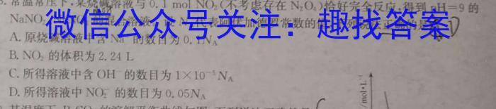 安徽省2023-2024高二下学期开学考试(242582Z)化学