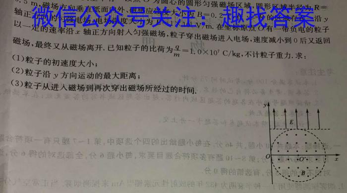 2023-2024学年江西省高二试卷4月联考(24-485B)物理`