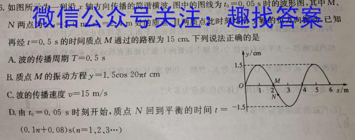 2024年山西省初中学业水平测试信息卷（三）物理