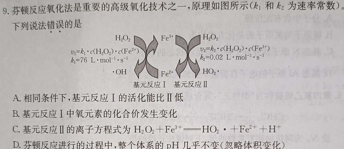 【热荐】2024年湛江市普通高考第二次模拟测试(390C)化学