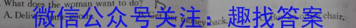 2024届陕西省九年级中考真题英语试卷答案