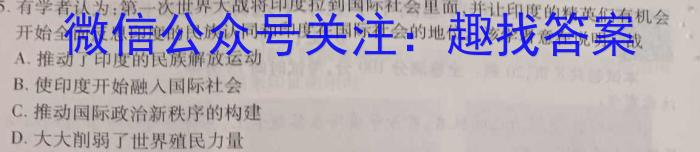 2024年河北省初中毕业生第三阶段综合复习 金榜夺魁(十四)14&政治