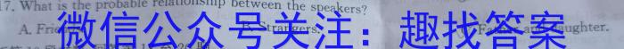 河南省2023~2024学年九年级上学期阶段性学情分析(四)期末英语